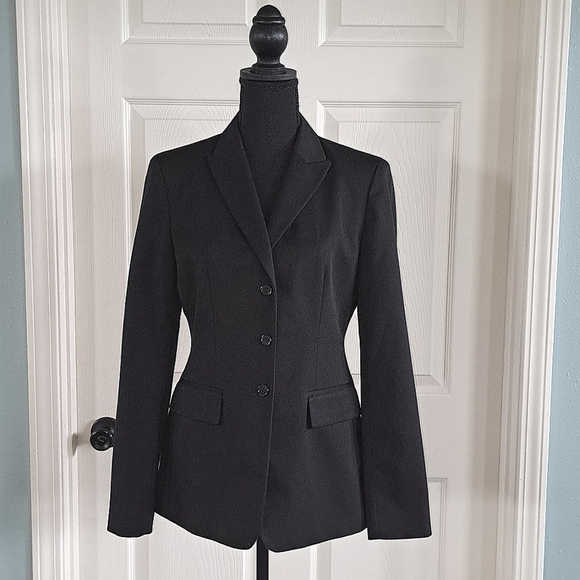 AK Anne Klein Blazer Blazer Suit Classic Tailored 3 Button Jacket - Picture 1 of 9